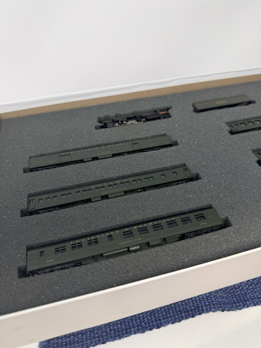 Con-Cor N Scale L&N Pan-American USRA Heavy Pacific Train Set 6 Cars Limited Ed